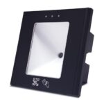 Lecteur de carte RFID de contrôle d'accès Scanner de code QR pour immeuble d'appartements DI-ER80EM