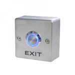 (D5227OP15)Bouton de sortie en acier inoxydablede boîte à boutons avec lumière: