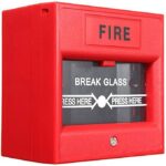 Boîtier bris de glace Rouge pour Sytèmes Anrti-Incendie DI-AC-119R RED