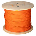 Câble réseau catégorie 6A ORANGE UTP bobine 305M
