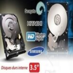(073TB)DISQUE DUR SATA 3TB WESTERN DIGITALE 3,5" ORIGINAL NEUF SPECIAL VIDEO SURVEILLANCE