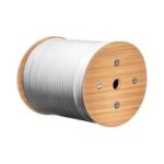 CABLE COAXIAL AVEC ALIMANTATION BOBINE 500M (KX6-500M-B)