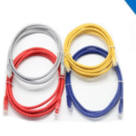 (GI-COR0,5M6A) CABLE BRASSAGE 0,5 M UTP CAT6/6A (BLEU-ROUGE-GRIS-JAUNE)(GI-COR0,5M6A)