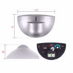 (D4916MS2)Capteur de mouvement à micro-ondes pour porte automatique: