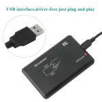 (D4912USBEF)LECTEUR USB DOUBLE TECHNOLOGIE RFID 125KHZ+MIFARE POUR WINDOWS POUR  CARTE ET PORTES CLES: