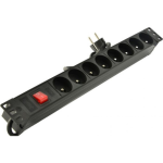 (GI-FOC8)PANNEAU DE BRASSAGE 24 PORTS RACKABLE UTP CAT6(GI-FOC8) (Copy)